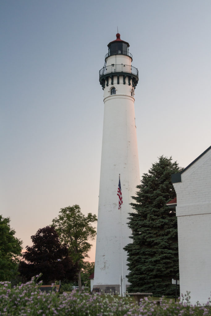 Wind Point Lighthouse at Golden Hour Best