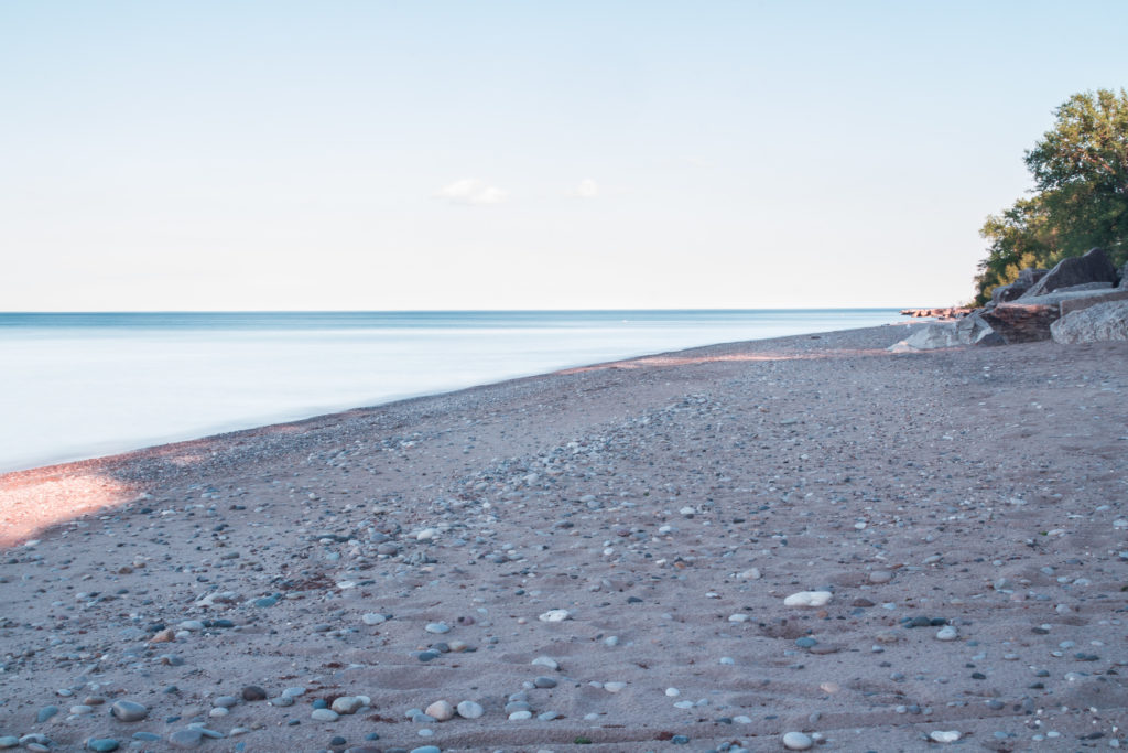 Long Exposures Wind Point Beach Access