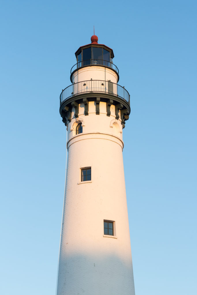 Wind Point Lighthouse at Golden Hour