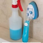 Get simple tips to clean your glass shower the easy way. Make this dreaded chore simple and stress-free with fantastic results! #glassshower #bathroomcleaning #showercleaning #cleaningtips | https://www.roseclearfield.com