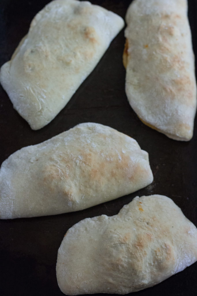 Pizza Calzones With Sausage, Pepperoni and, Onion | https://www.roseclearfield.com