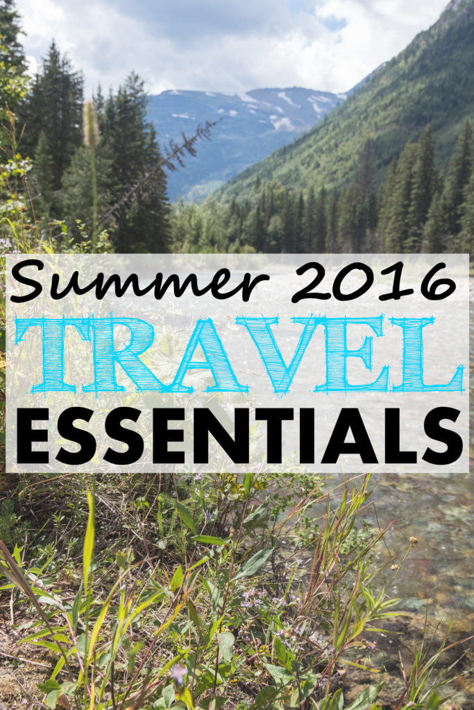 Summer 2016 Travel Essentials | https://www.roseclearfield.com