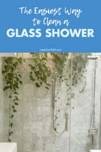 The Easiest Way to Clean a Glass Shower