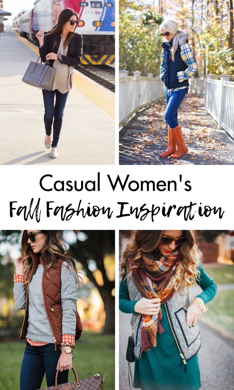 Casual Women's Fall Fashion Inspiration • Rose Clearfield