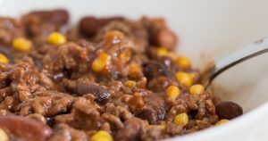 Ground Beef Chili with Corn