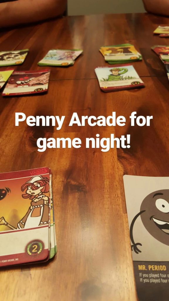 Penny Arcade for Game Night August 2016