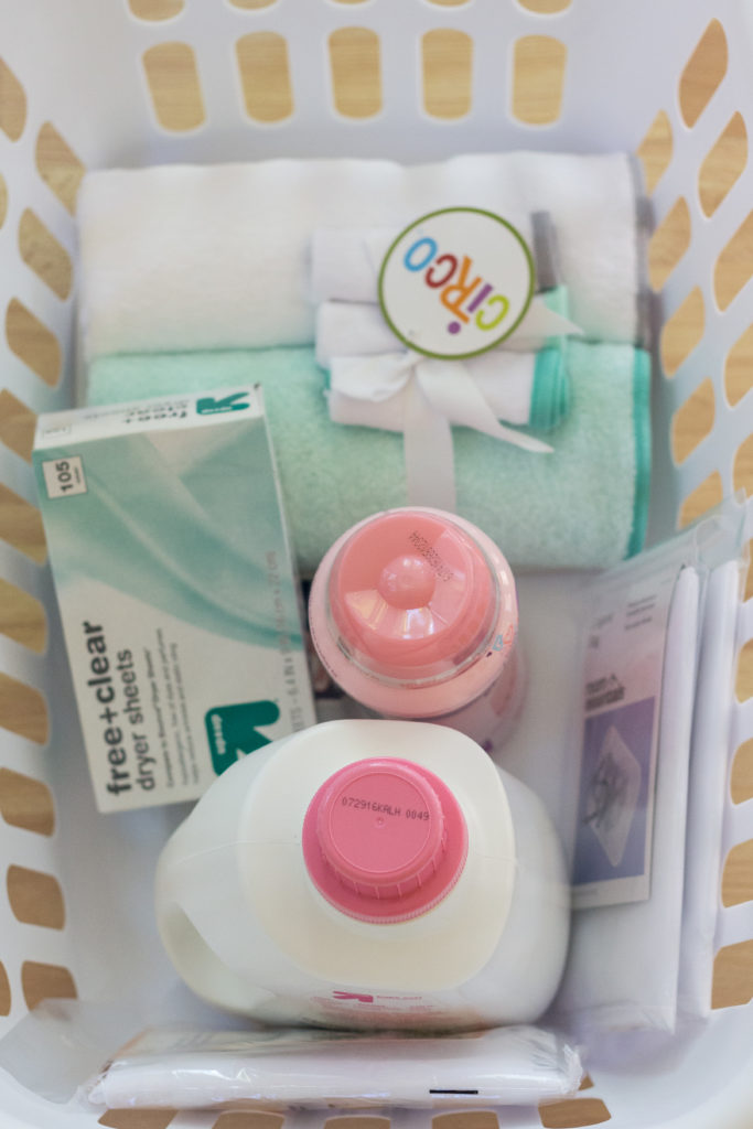 Laundry Themed Baby Shower Gift Idea | https://www.roseclearfield.com