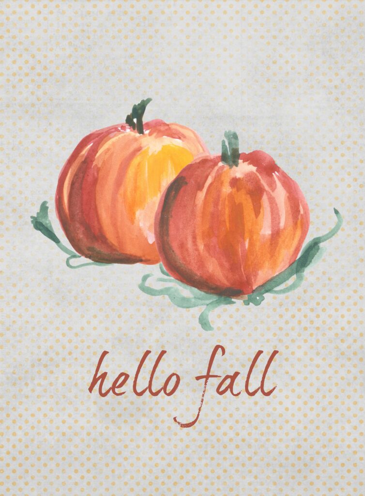 Hello Fall Printable Glued to My Crafts