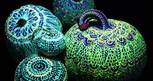 Glow in the Dark Pumpkins Alisa Burke