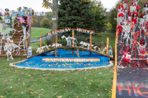 Jim Zamzow's Annual Halloween Display in Hubertus, WI | https://www.roseclearfield.com