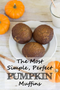 The Most Simple, Perfect Pumpkin Muffins | https://www.roseclearfield.com