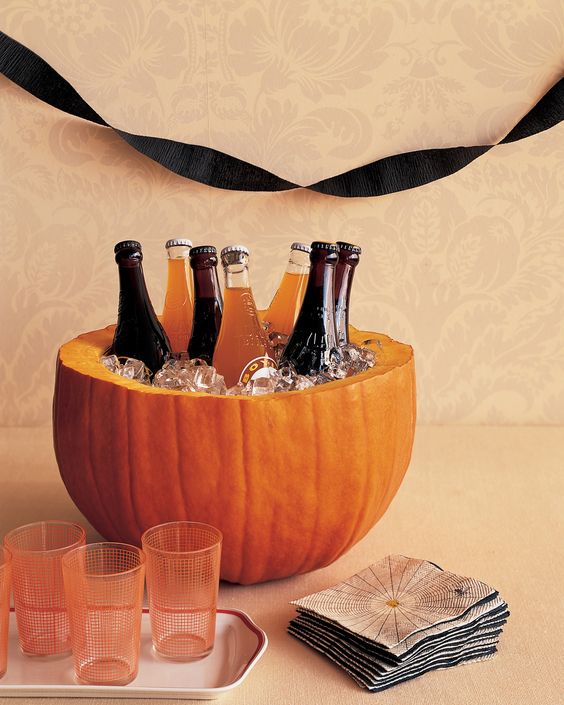 Pumpkin Party Cooler Martha Stewart