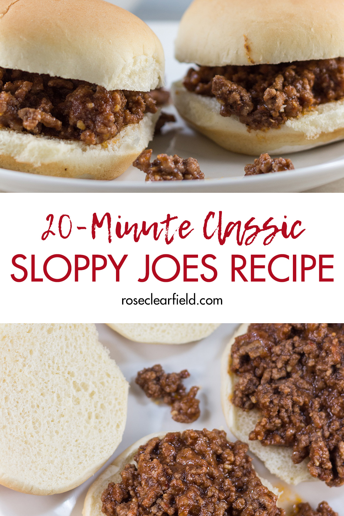 20-Minute Classic Sloppy Joes Recipe