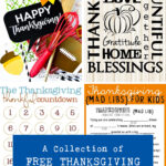 A Collection of Free Thanksgiving Printables