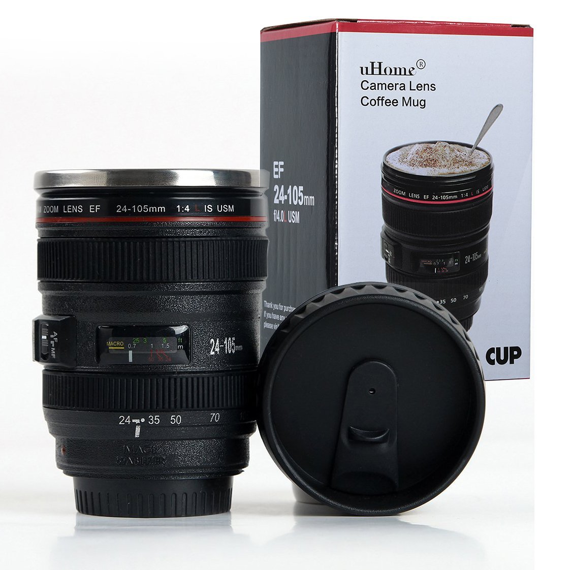 Canon DSLR Camera 24-105mm f/4 Lens Cup...such a fun gift item! | https://www.roseclearfield.com