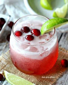 Cranberry Limemade Spritzer Belle of the Kitchen