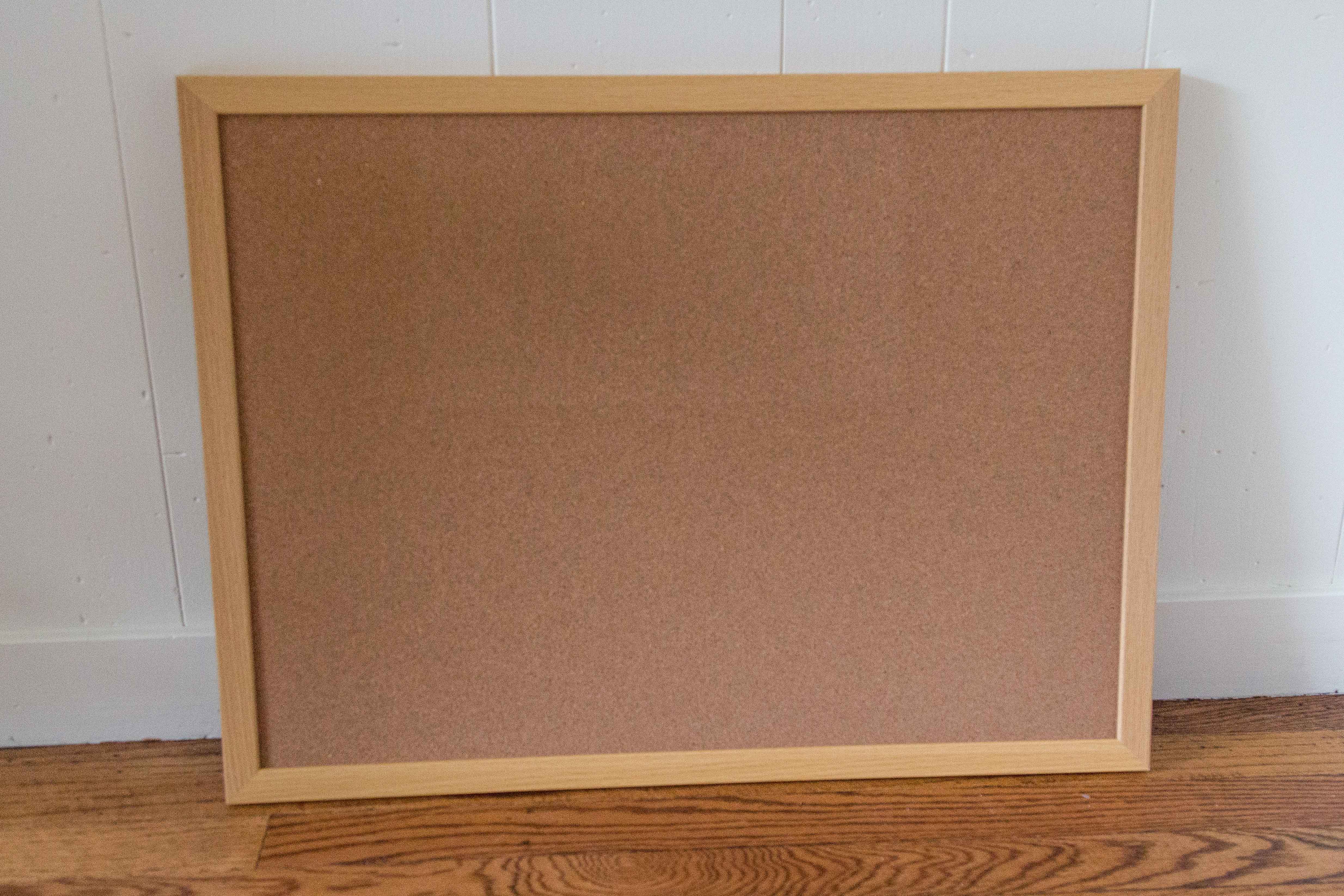 A plain cork bulletin board is perfect for a real life inspiration board. | https://www.roseclearfield.com