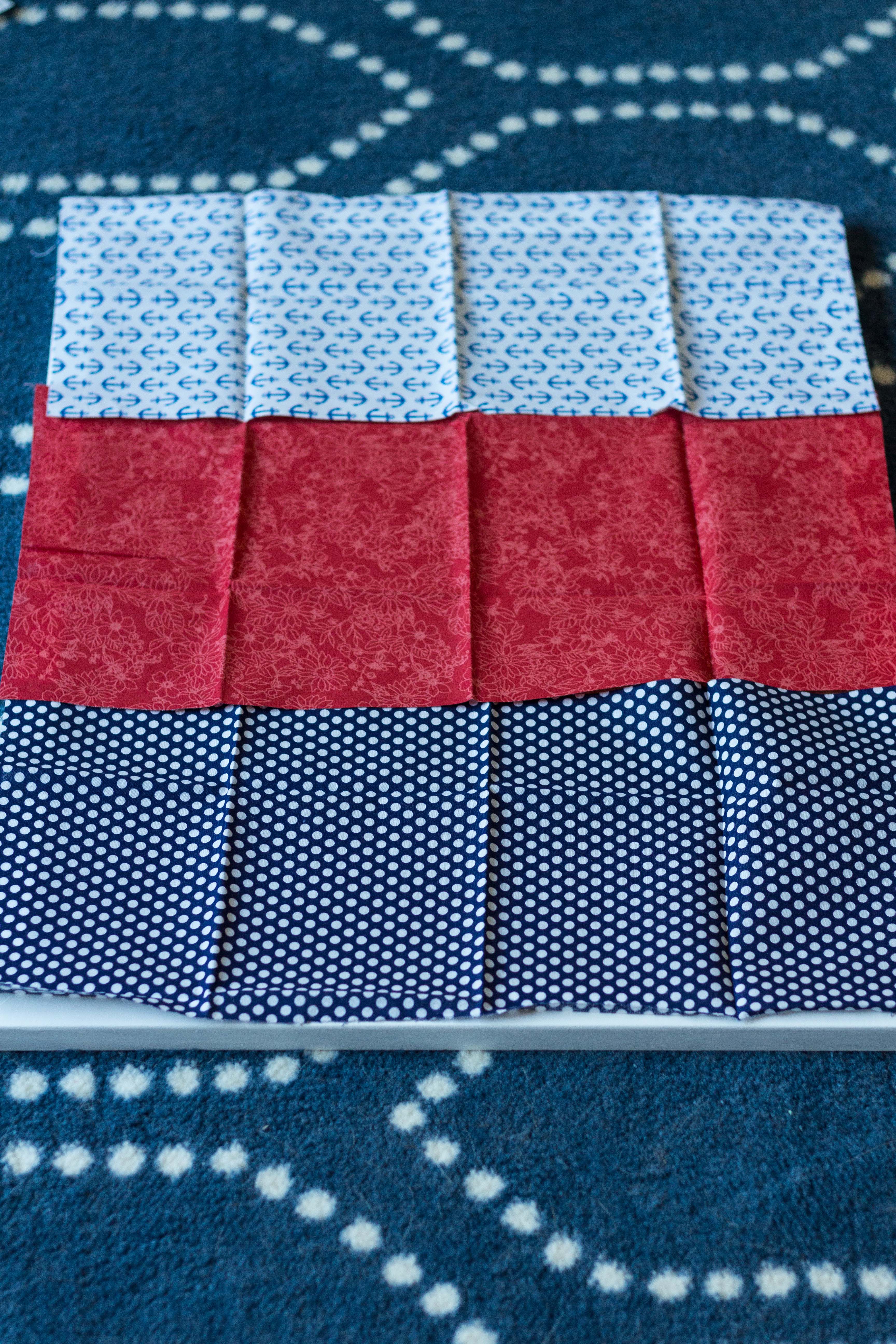 Fabric fat quarters for DIY inspiration board. | https://www.roseclearfield.com