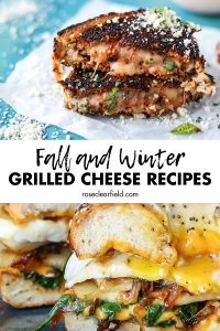 Fall and Winter Grilled Cheese Recipes