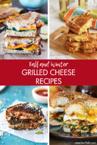 Fall and Winter Grilled Cheese Recipes