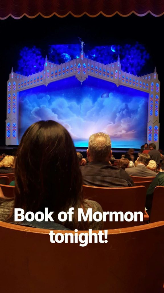 Book of Mormon at the Marcus Center for the Performing Arts, Milwaukee, WI October 2016 | https://www.roseclearfield.com