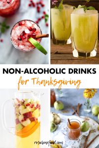 Non-Alcoholic Drinks for Thanksgiving