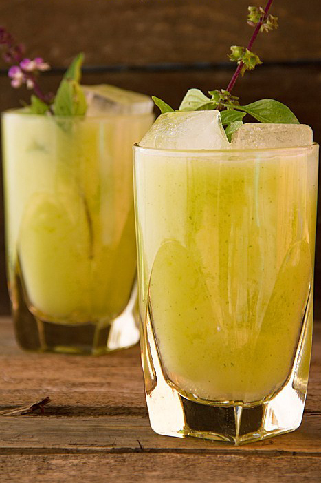 Pear Lemonade with Thai Basil Sippity Sup Cropped