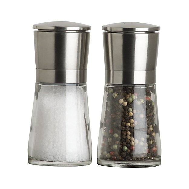 My 7 Favorite Staple Crate and Barrel Kitchen Items - Bavaria Salt and Pepper Mills | https://www.roseclearfield.com