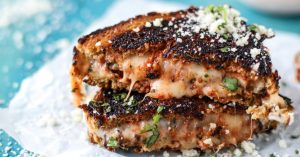 Eggplant Parmesan Grilled Cheese How Sweet Eats