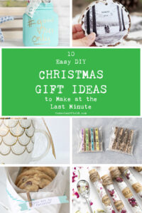 10 Easy DIY Christmas Gift Ideas
