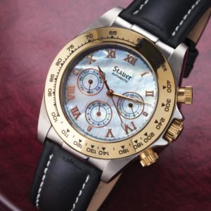 Holiday Gift Guide for Him - Stauer Men's Perfecto Automatic Watch...perfect for the guy in your life. | https://www.roseclearfield.com