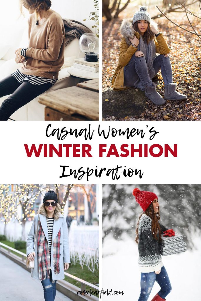 Casual Women’s Winter Fashion Inspiration - Rose Clearfield