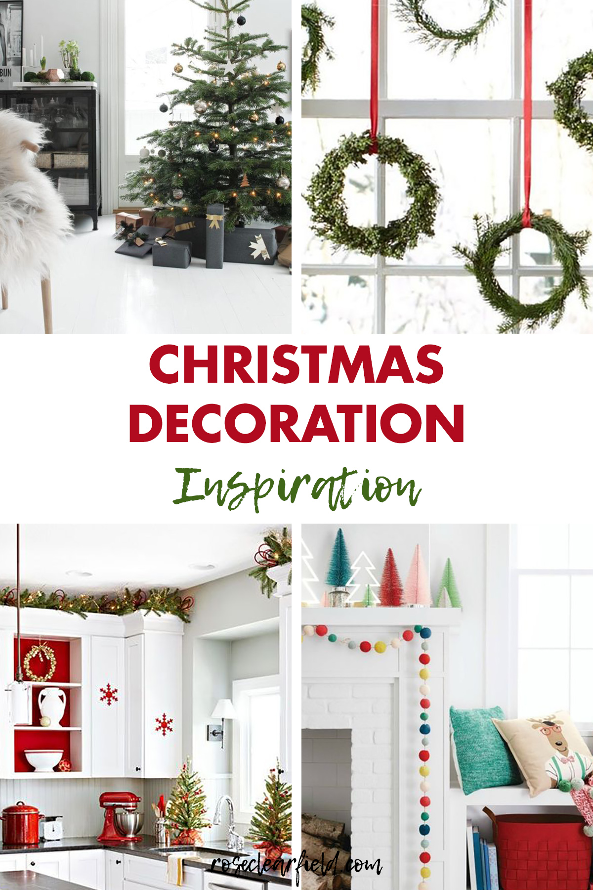 Christmas Decoration Inspiration • Rose Clearfield