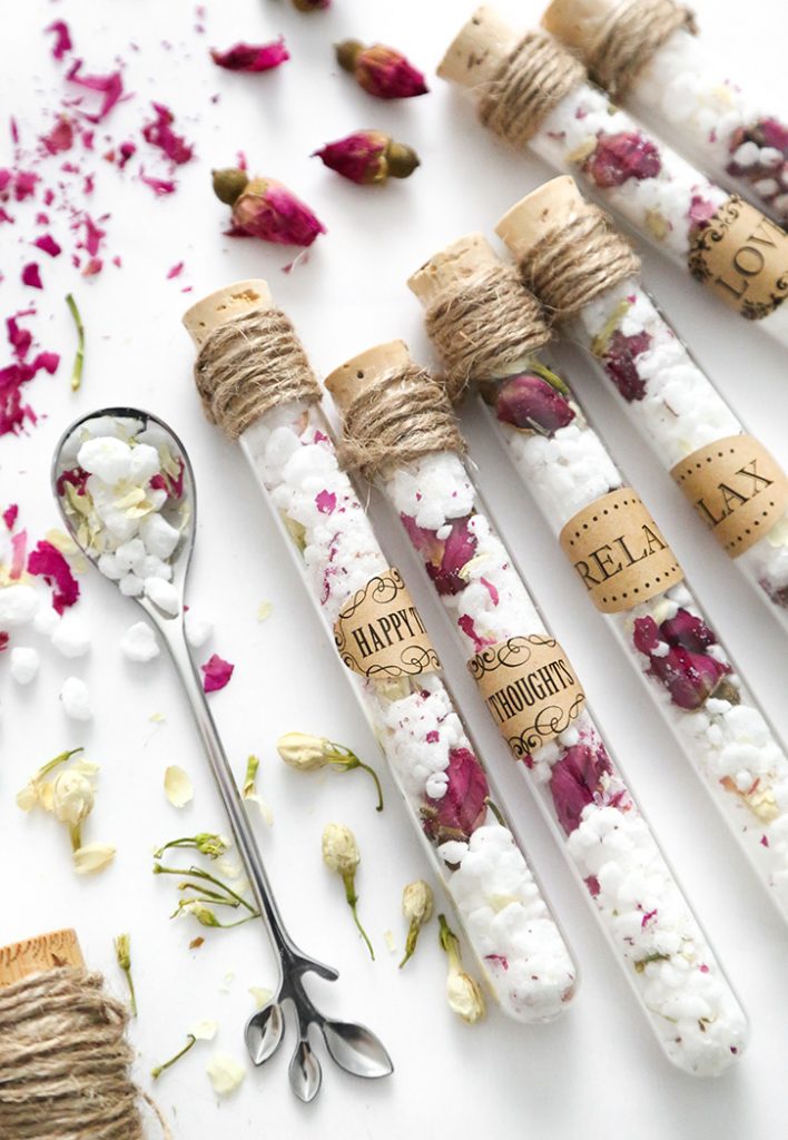 DIY Spa Bath Salts Confetti Fix