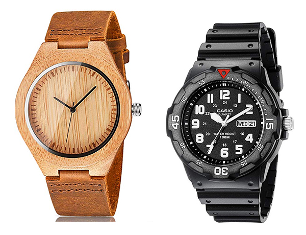 Holiday Gift Guide for Him Men's Watches Collage