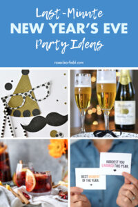 Last-Minute New Year's Eve Party Ideas