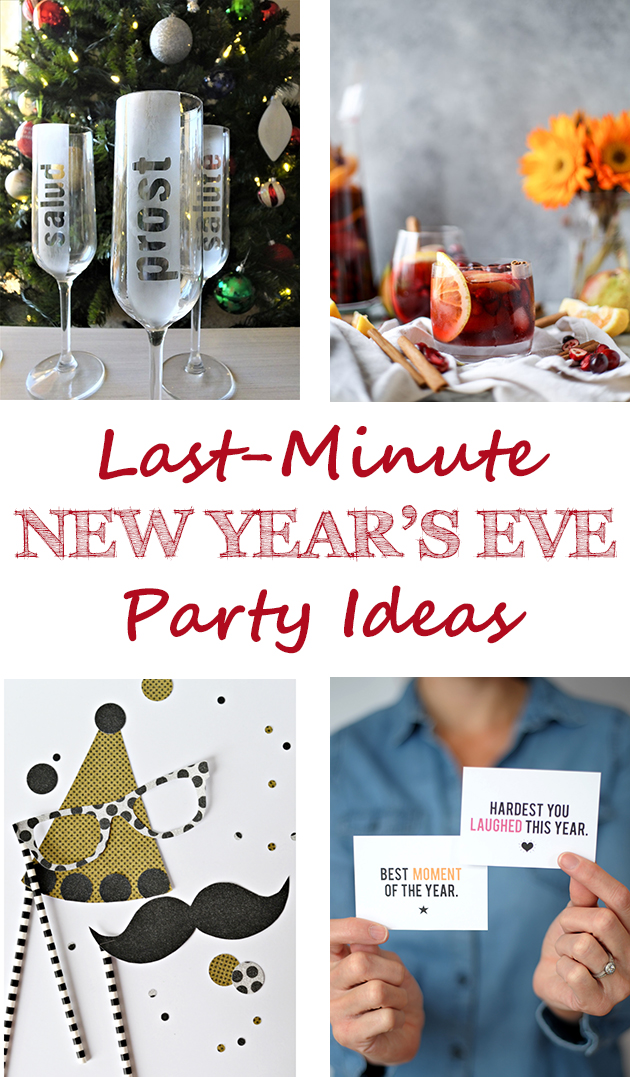 Last-Minute New Year's Eve Party Ideas | https://www.roseclearfield.com