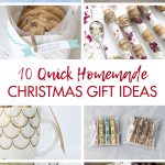 Quick Homemade Christmas Gift Ideas