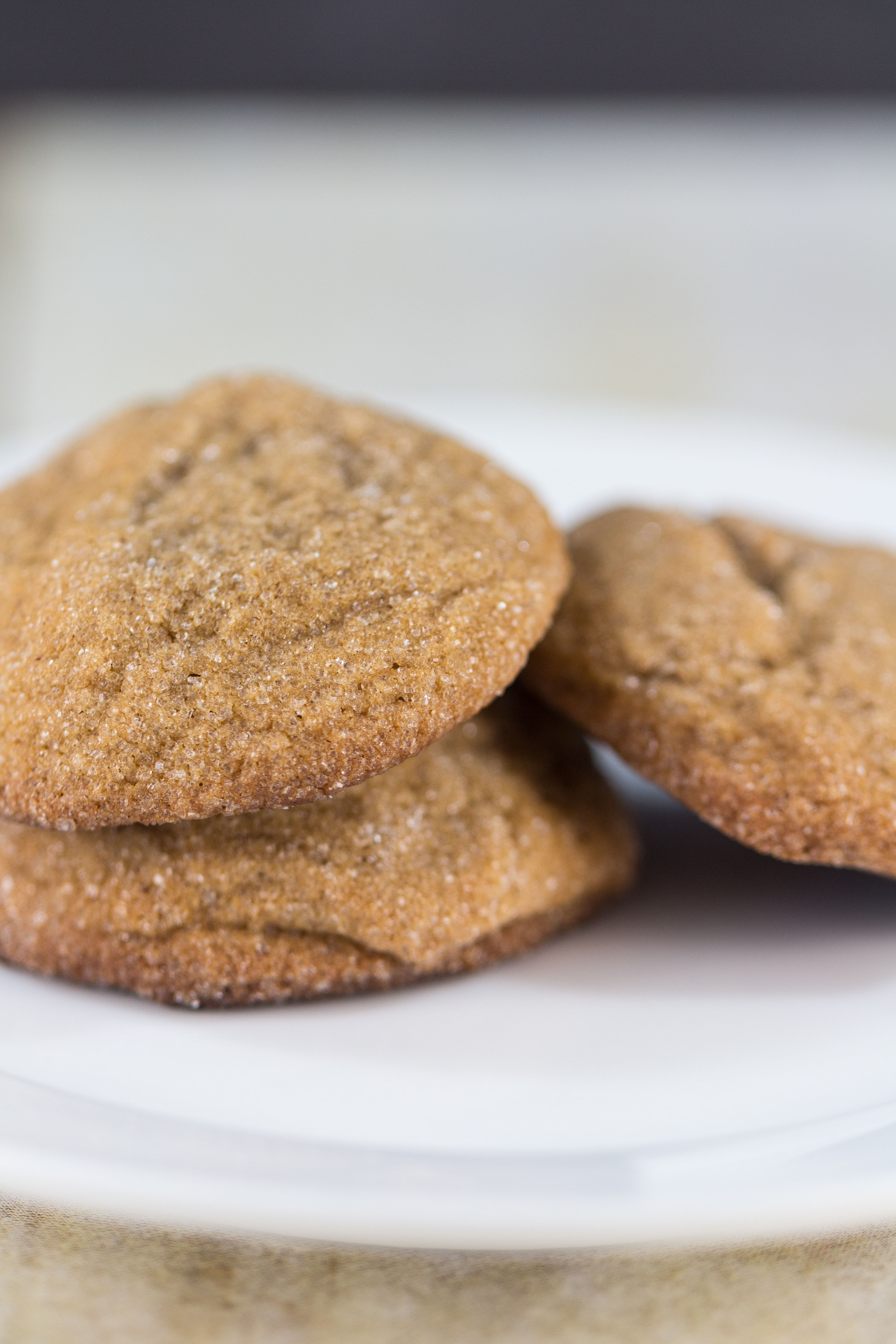 Two Peas and Their Pod's Soft Gingersnap Cookies | https://www.roseclearfield.com