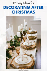 12 Easy Ideas for Decorating After Christmas