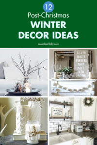 12 Post Christmas Winter Decor Ideas
