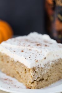 Bailey's Pumpkin Spice Tres Leches Cake | https://www.roseclearfield.com