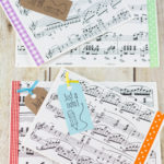 DIY Just a Note Sheet Music Greeting Card Tutorial