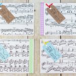 DIY Just a Note Sheet Music Greeting Card Tutorial | https://www.roseclearfield.com