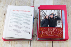 DIY Upcycled Christmas Card Books | https://www.roseclearfield.com
