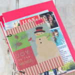 DIY Upcycled Christmas Card Books