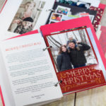 DIY Upcycled Christmas Card Books | https://www.roseclearfield.com