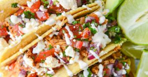 Easy Weeknight Chicken Tacos How Sweet Eats