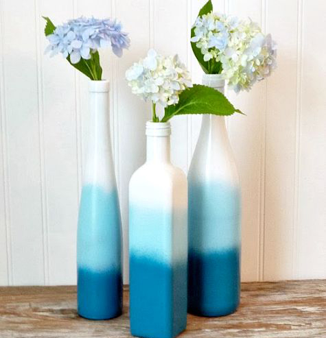 Pantone Spring 2017 Island Paradise - China Ombre Vases | https://www.roseclearfield.com