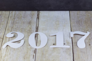 Sparkly New Year's Paper Decoration | https://www.roseclearfield.com